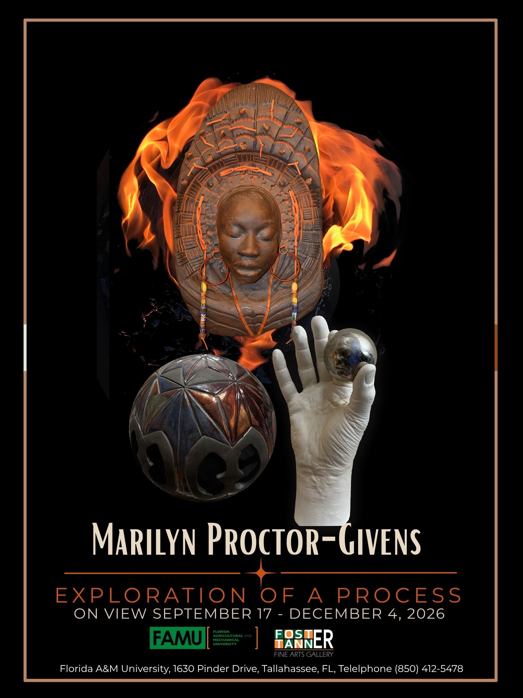  Marilyn Proctor Givens Exhibition flyer