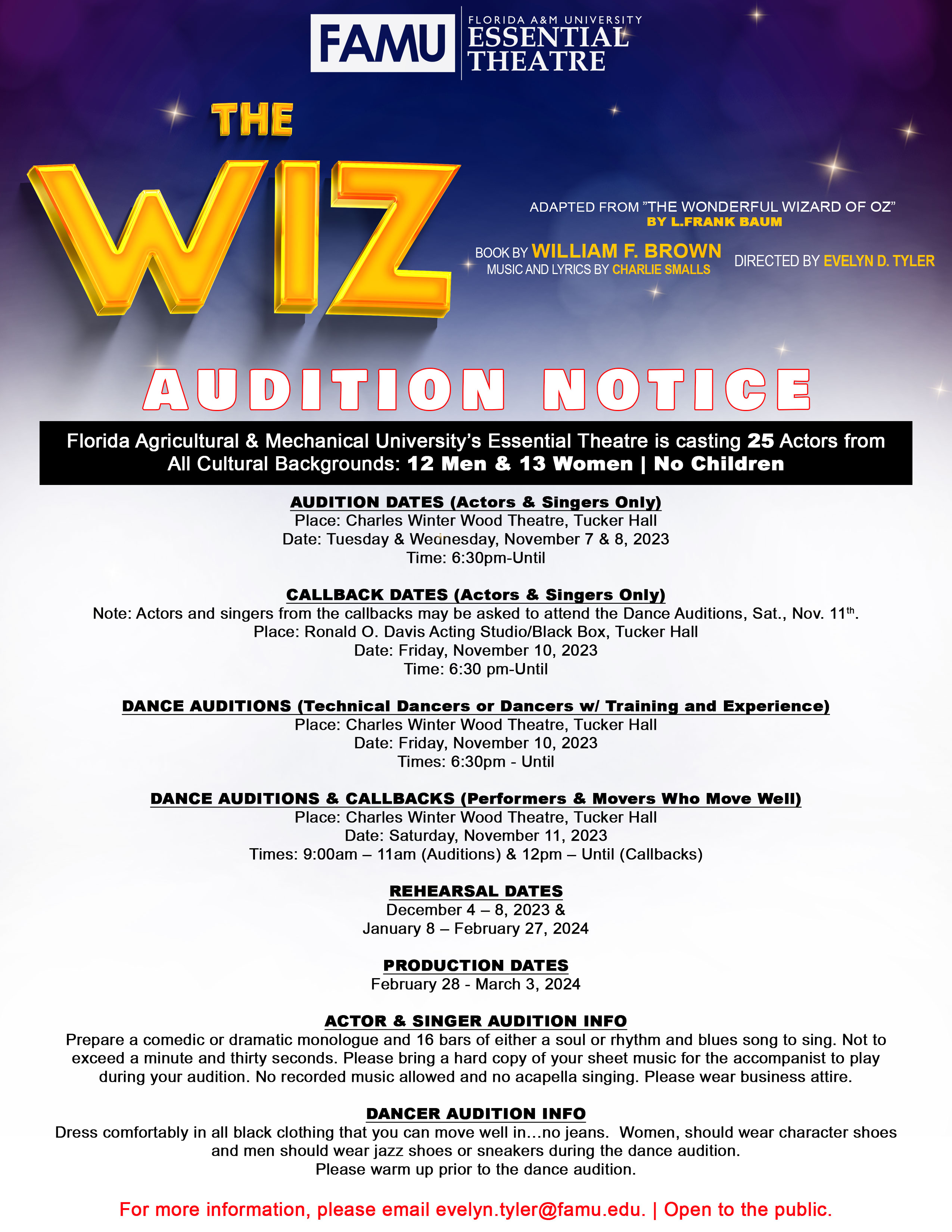 Audition Notice