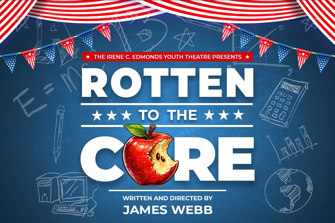 Rotten to the core horizontal poster
